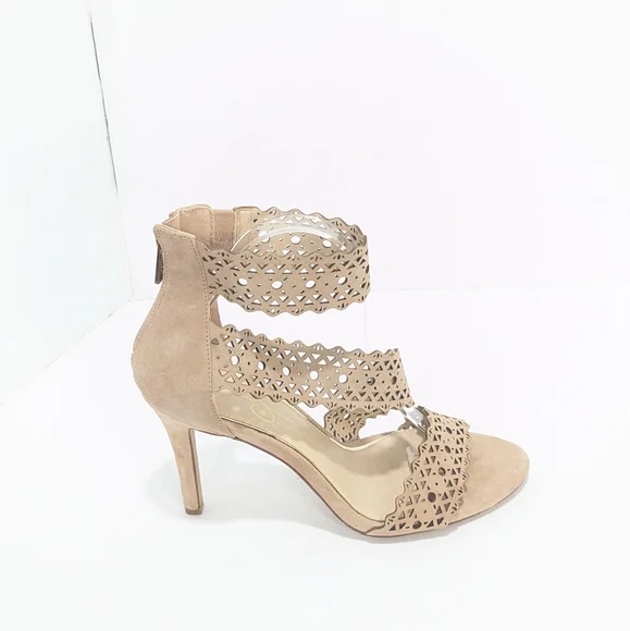 Jessica Simpson Suede Jastia Heels - Picture 8 of 16